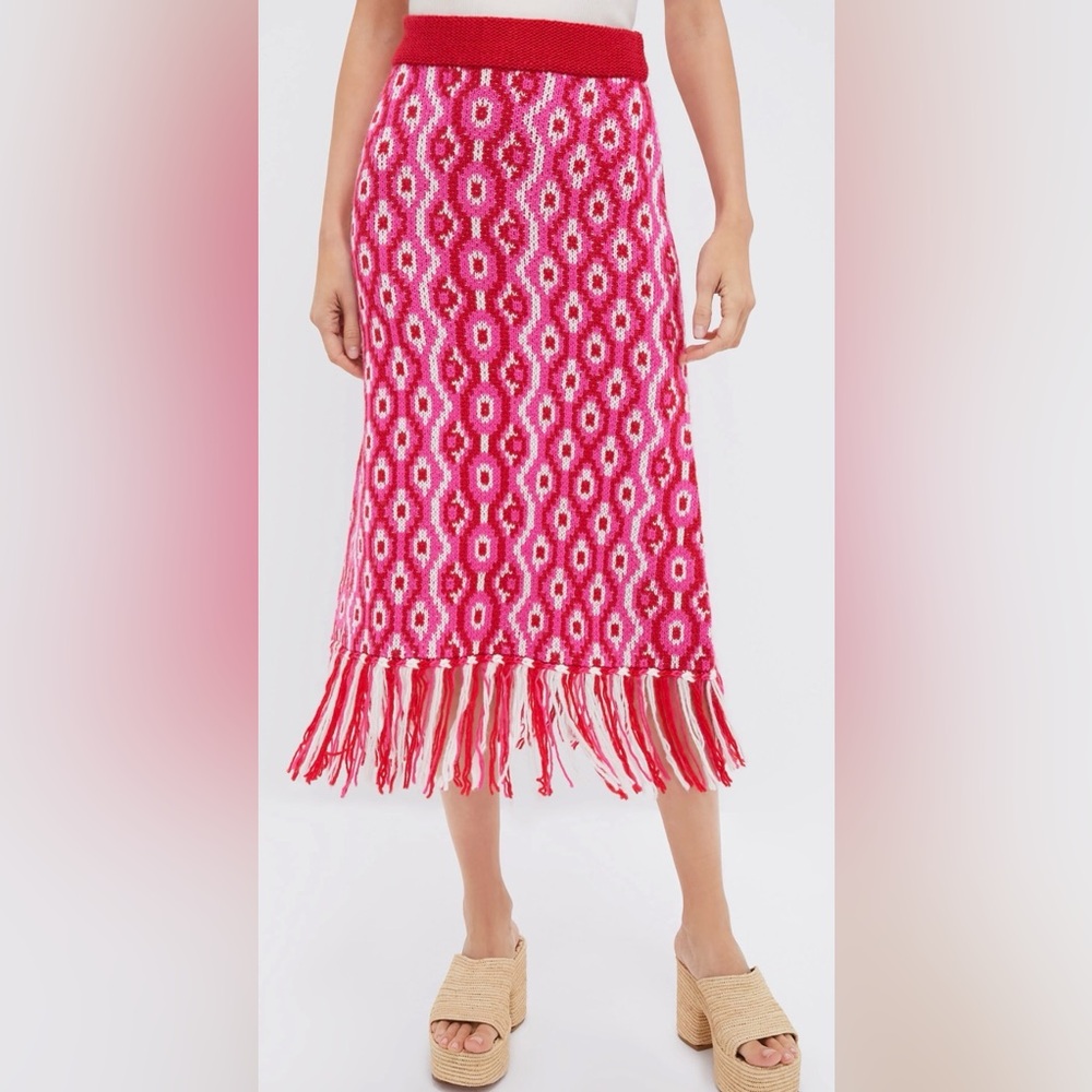 Hyacinth house  geo knit Mabel skirt. XXL. NWT